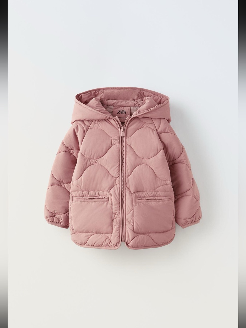 Zara Toddler Quilted Hooded Jacket